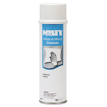 Misty® Glass And Mirror Cleaner With Ammonia, 19 Oz Aerosol Spray, 12-carton freeshipping - TVN Wholesale
